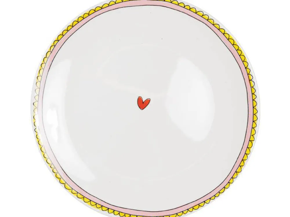 Hot Blond Amsterdam Dinerbord Even Bijkletsen (O26 Cm)