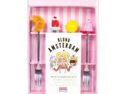 Sale Blond Amsterdam Taartvorkje Even Bijkletsen (Set Van 4)