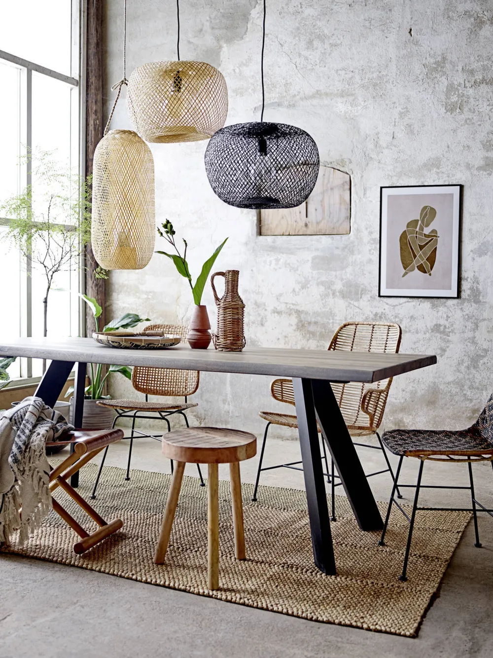 Outlet Bloomingville Plaid (160X130 Cm)