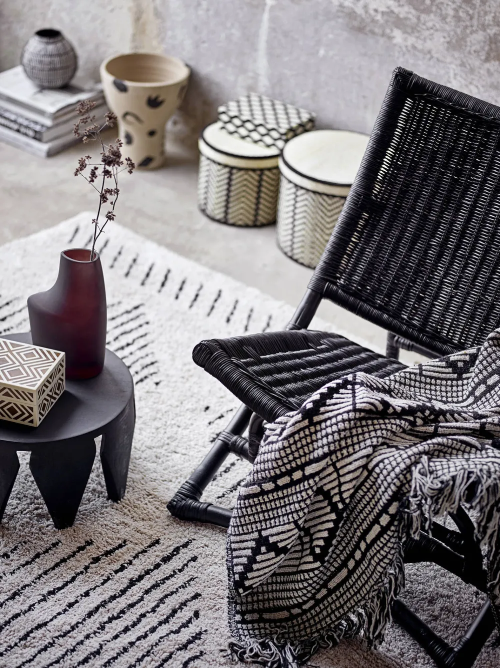 Bloomingville Plaid (160X130 Cm)