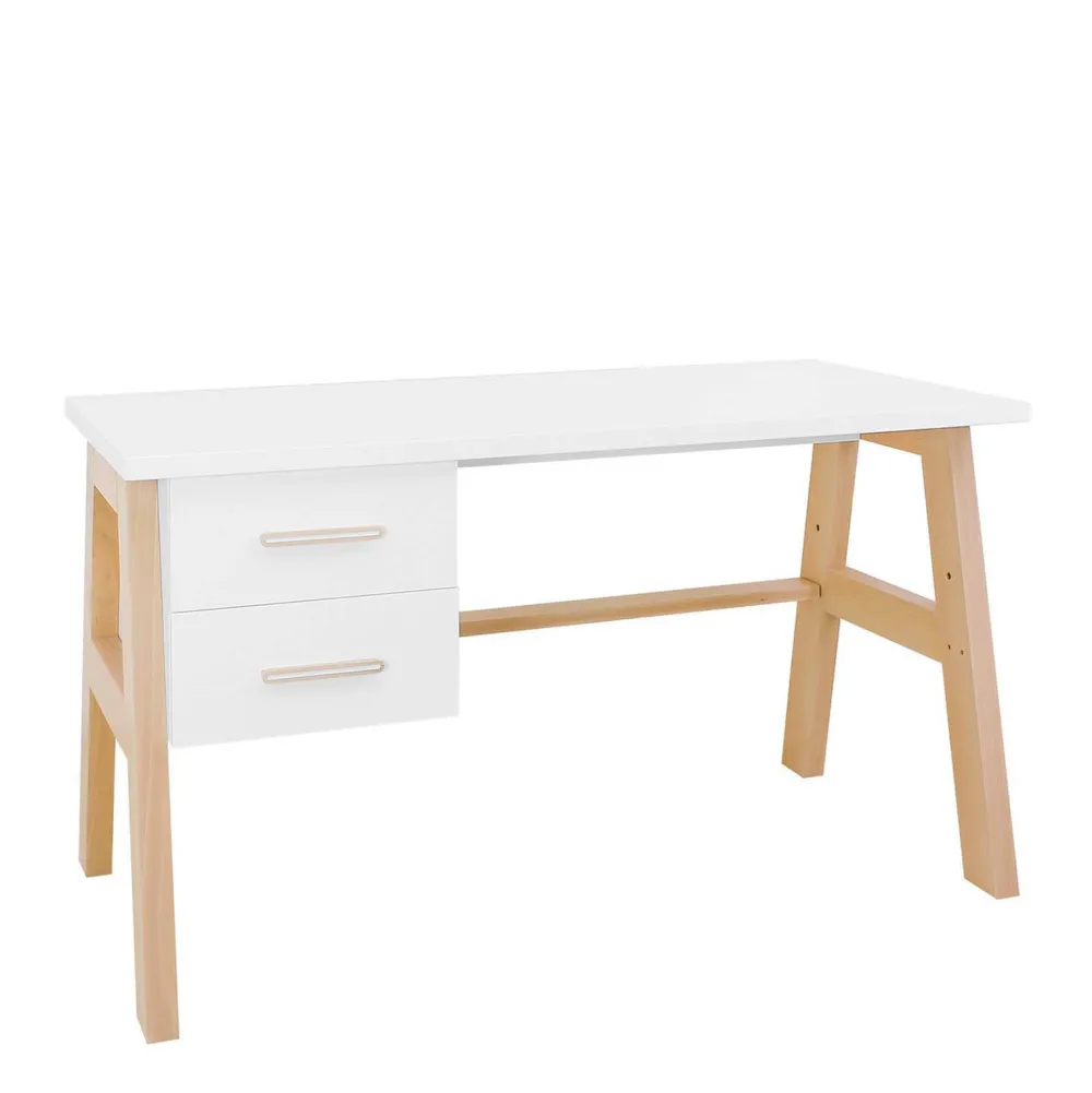 Discount Bopita Bureau Lisa Wit/Naturel