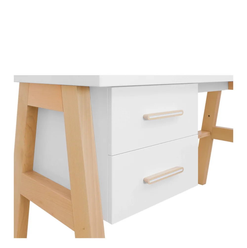 Discount Bopita Bureau Lisa Wit/Naturel