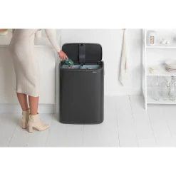 Best Brabantia Bo Touch Bin Prullenbak (2X30L) (Afvalscheiding)