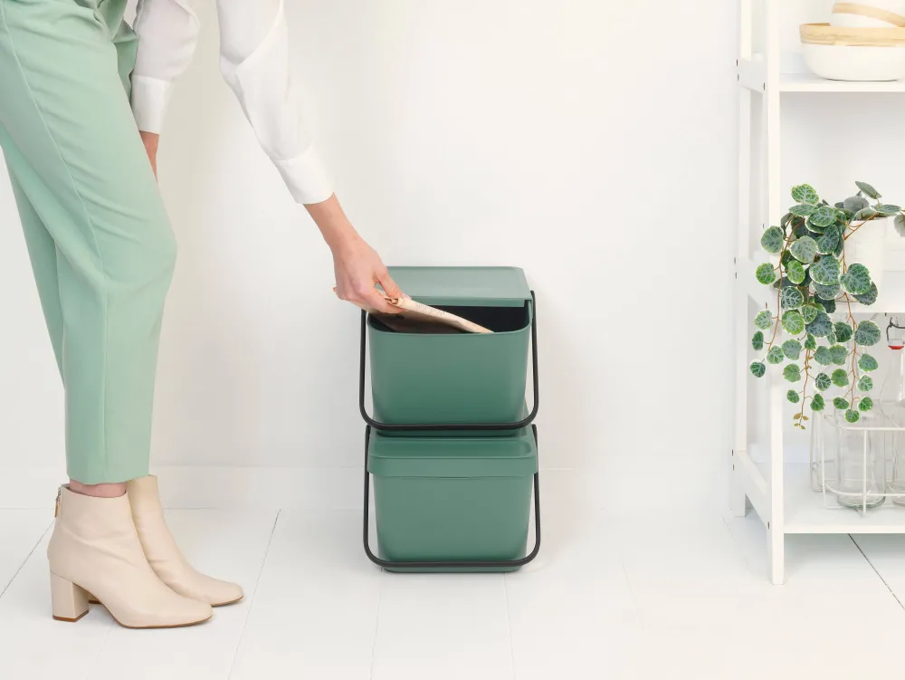 Hot Brabantia Sort & Go Stapelbaar Stapelbare Afvalemmer (20L)