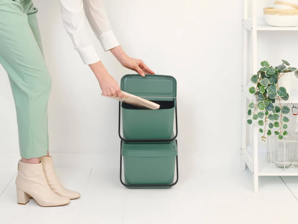 Hot Brabantia Sort & Go Stapelbaar Stapelbare Afvalemmer (20L)