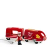 Brio Houten Oplaadbare Rode Passagierstrein Met Usb Kabel - 33746