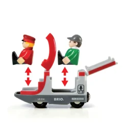 Brio Houten Rode Passagierstrein - 33505