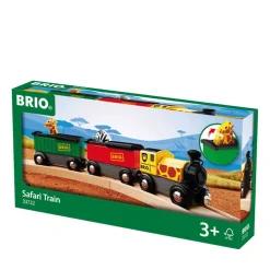 Brio Houten Trein Met Safari Dieren
