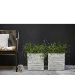 Capi Bloempot Nature Rib (30X30X30 Cm)