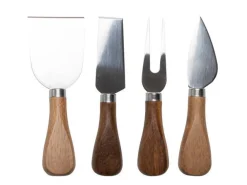 Online CasaLupo Kaasmesjes Met Houder - 4 Stuks