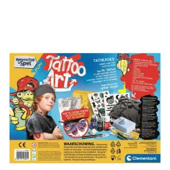 Clementoni Wetenschap & Spel Tattoo Art