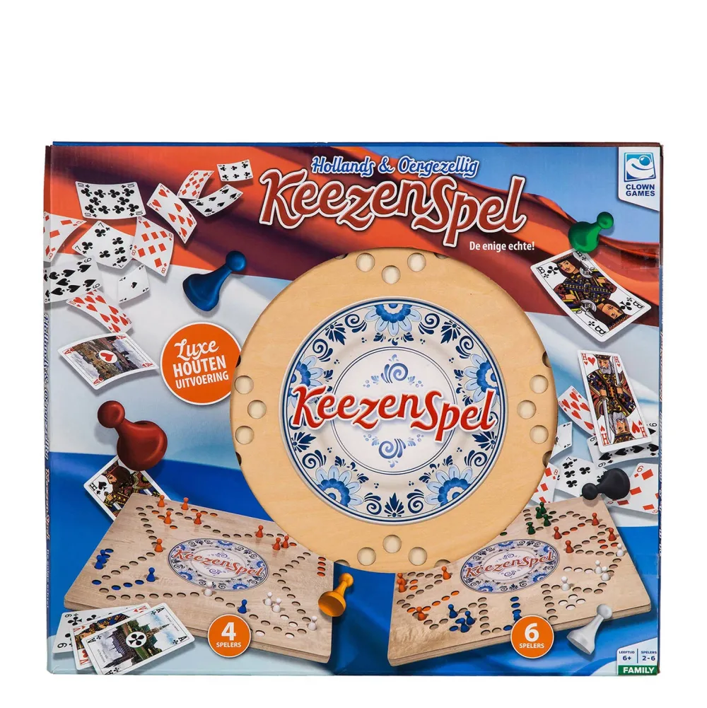 Clown Games Houten Keezenspel