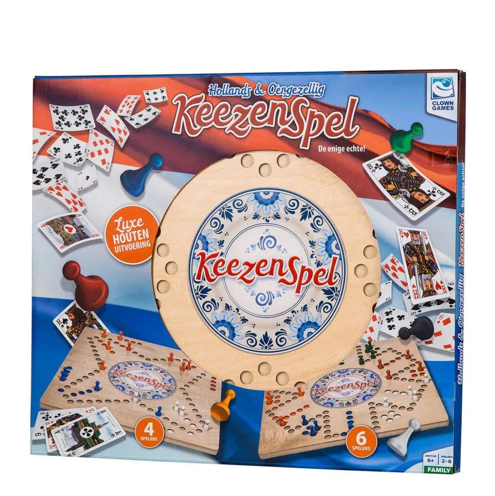 Clown Games Houten Keezenspel