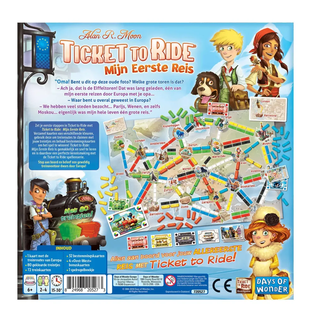 Days of Wonder Ticket To Ride Mijn Eerste Reis