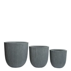 Decoris Bloempot Lennox Set Van 3 (O44, 37, 31 Cm)