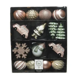 Sale Decoris Kesthanger Mixbox Glitter (Set Van 25)