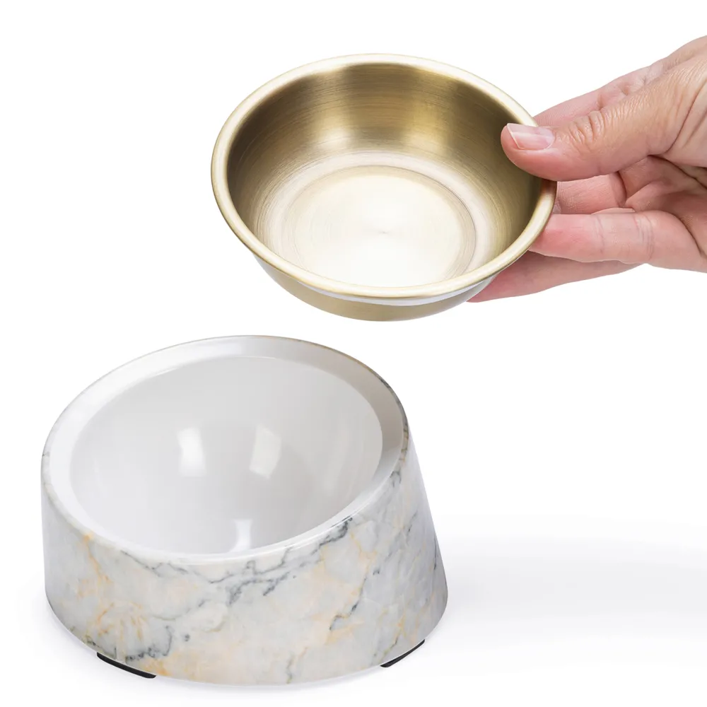 Designed by Lotte Kattenvoerbak Vita 160 Ml Beige