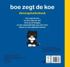 wehkamp Dick Bruna Dierengeluidenboek Boe Zegt De Koe