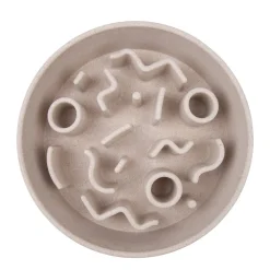 Best District 70 Hondenvoerbak Bamboo Dog Slow Feeder - O 21 Cm - Merengue