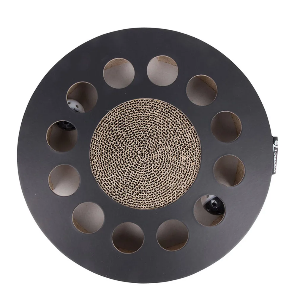 Clearance District 70 Kattenspeeltje Whirl Black