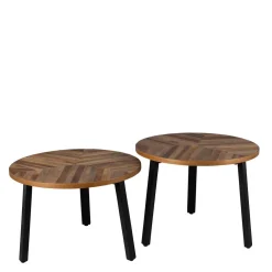 Sale Dutchbone Bijzettafel Mundu (Set Van 2)