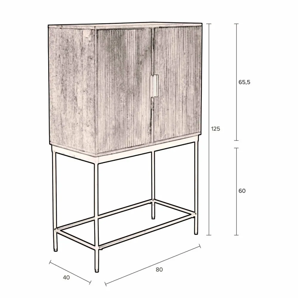 New Dutchbone Wandkast Saroo