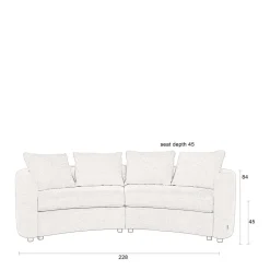 Dutchbone 3-Zitsbank Fernon