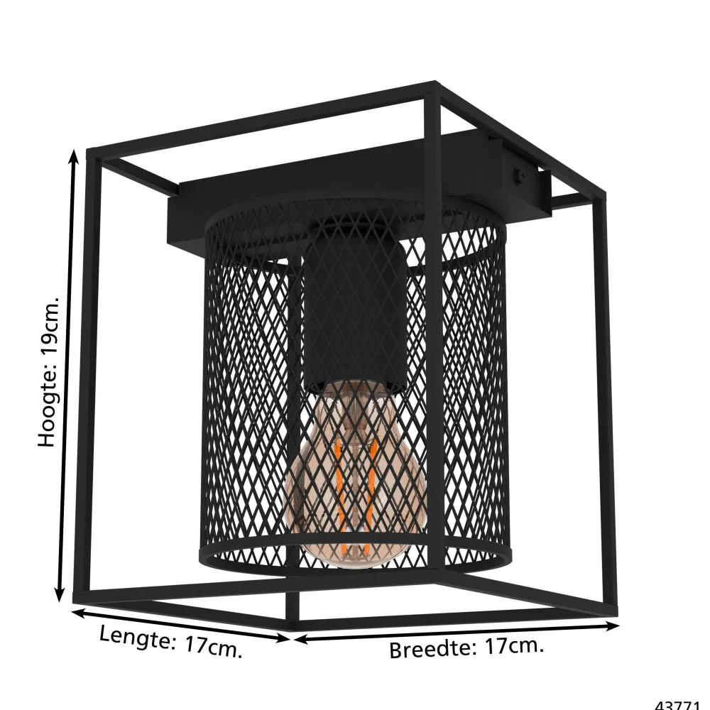 Clearance EGLO Plafondlamp Catterick