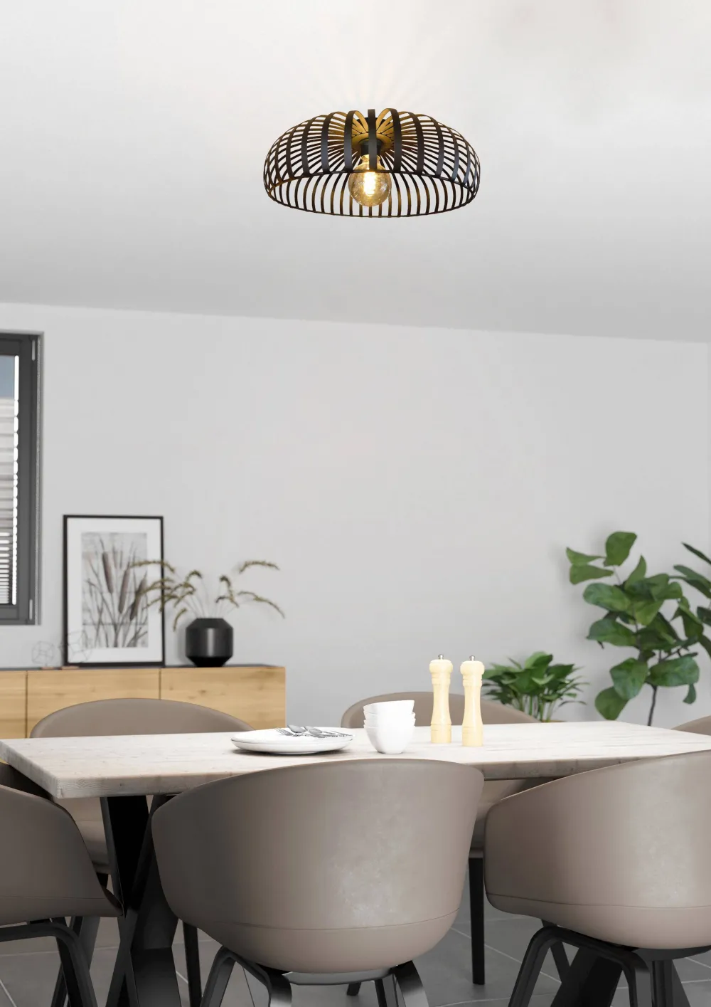 Online EGLO Plafondlamp Mogano 3