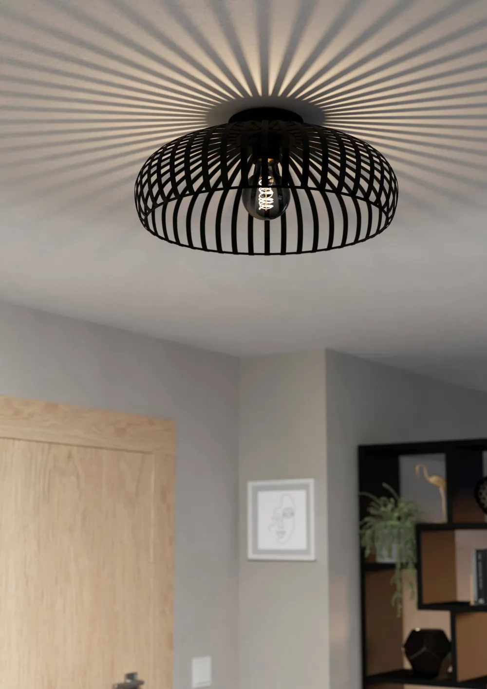 Online EGLO Plafondlamp Mogano 3