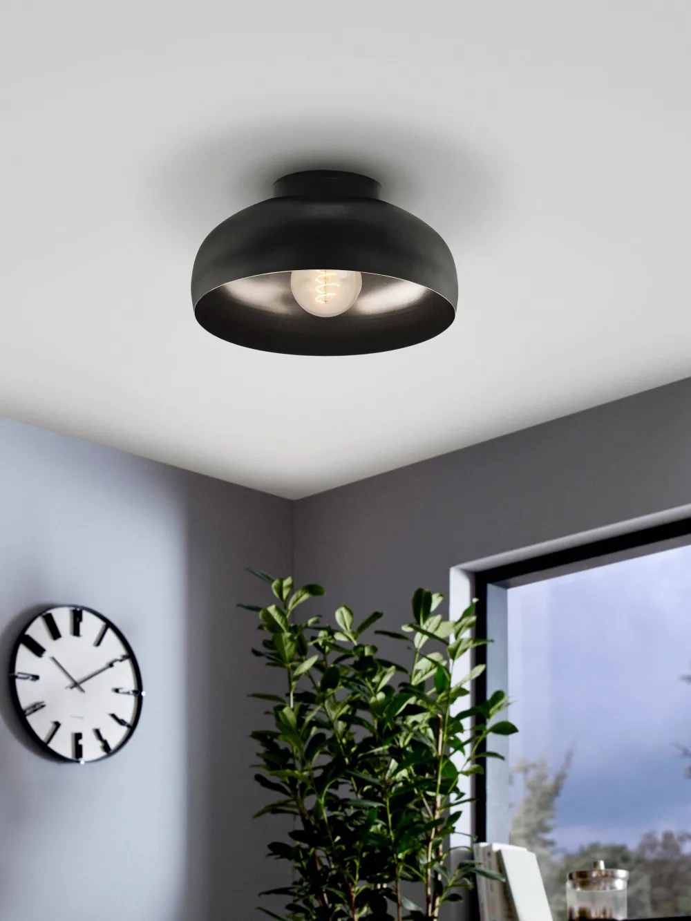 Best EGLO Plafondlamp Mogano 2