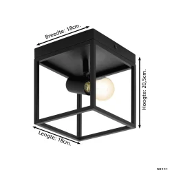 Clearance EGLO Plafondlamp Silentina
