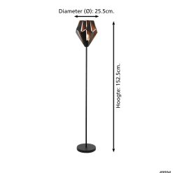 Online EGLO Vloerlamp Carlton 1