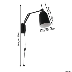 Online EGLO Wandlamp Loreto (O14 Cm)