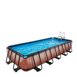 EXIT Frame Pool 5.4X2.5X1M Premium Houtbruin