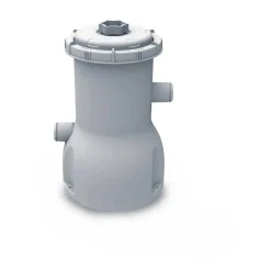 EXIT Wood Zwembad O360X122Cm Met Filterpomp Bruin