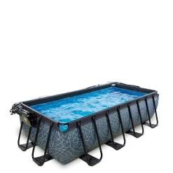 EXIT Zwembad Stone Met Overkapping (400X200 Cm)