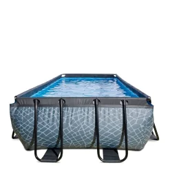 EXIT Zwembad Stone Met Overkapping (400X200 Cm)