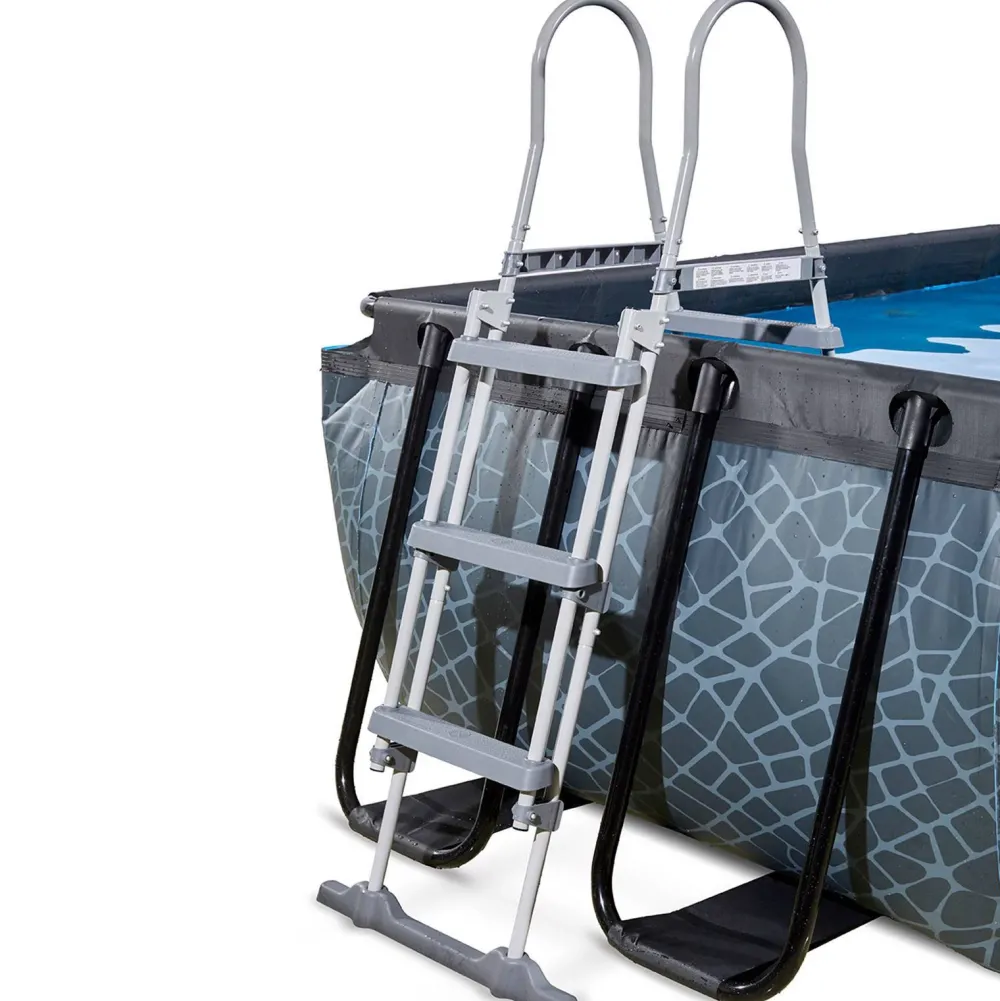 EXIT Zwembad Stone Met Overkapping (400X200 Cm)