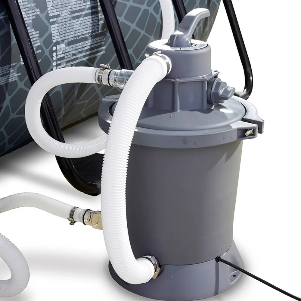 EXIT Zwembad Stone Met Overkapping (400X200 Cm)