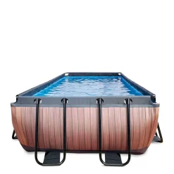 EXIT Zwembad Wood Met Overkapping (400X200 Cm)