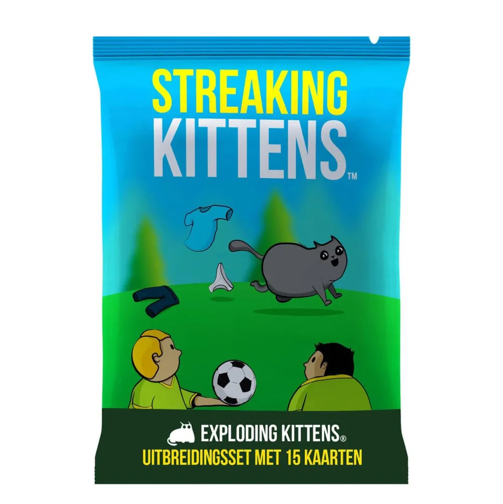 Exploding Kittens Nl + Gratis Streaking Kittens Nl