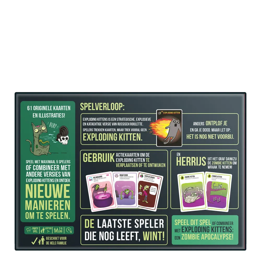 Exploding Kittens Zombie Kittens