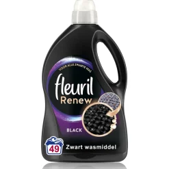 Discount Fleuril Renew Liquid Black - Vloeibaar Wasmiddel - Voordeelverpakking - 4 X 49 Wasbeurten - 196 Wasbeurten