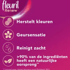 Online Fleuril Renew Liquid Bloesem Vloeibaar Wasmiddel - 4 X 24 Wasbeurten - Voordeelverpakking - 24 Wasbeurten