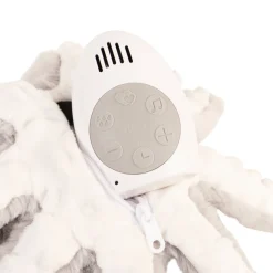 Flow Amsterdam Hartslagknuffel Olly Octopus Grijs - Knuffel 24 Cm