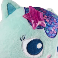 Gabby's Dollhouse Gabby'S Poppenhuis Meerminkat Met Licht En Geluid Interactieve Knuffel