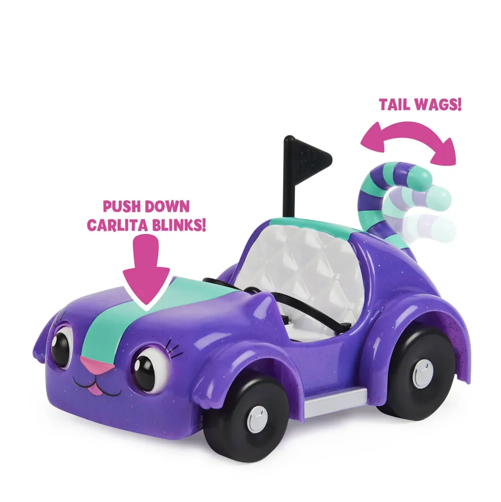 Gabby's Dollhouse Gabby'S Poppenhuis Carlita'S Voertuig Met Pandy Poek