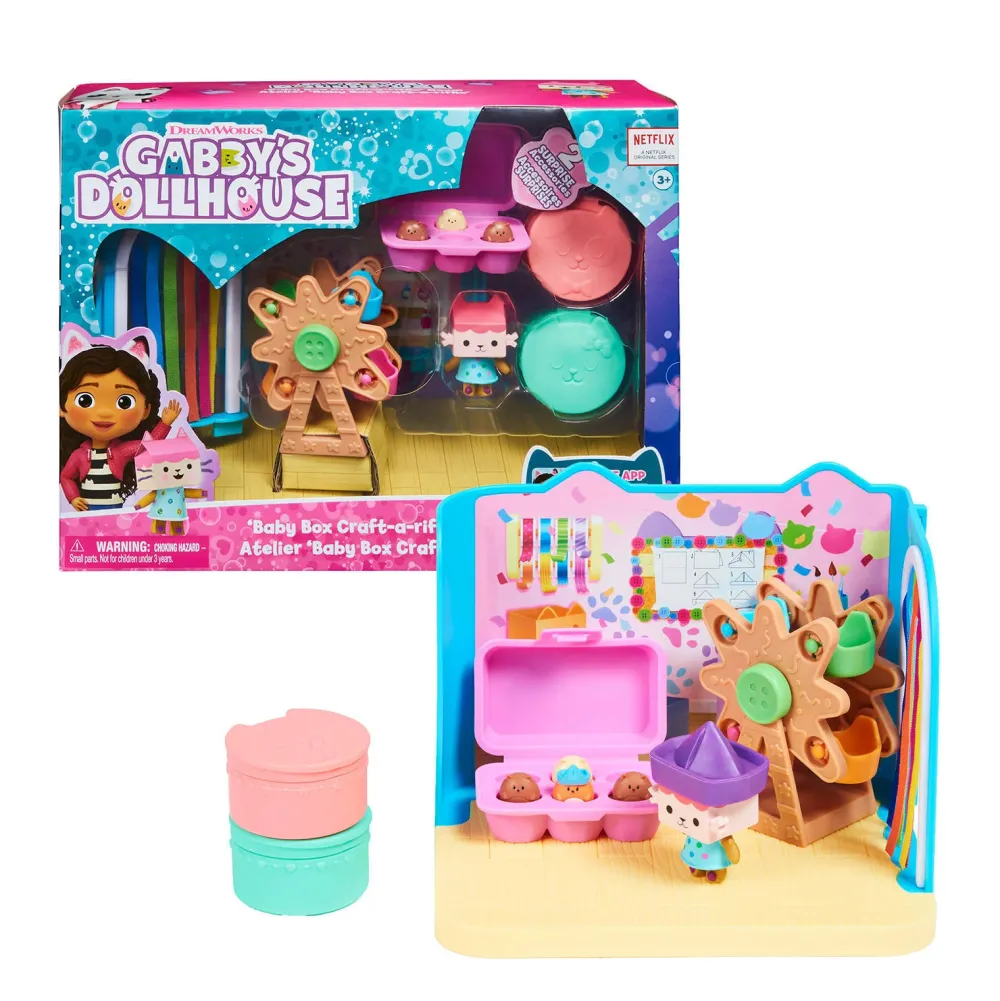 Gabby's Dollhouse Gabby'S Poppenhuis Baby Kitty'S Knutselkamer