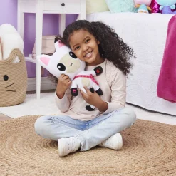 Gabby's Dollhouse Gabby'S Poppenhuis Pandy Poek Met Licht En Geluid Interactieve Knuffel